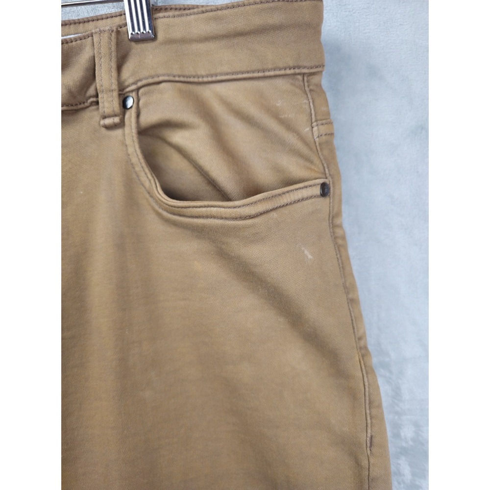Men's Slim Straight Jeans - Tan - Picture 3 of 6